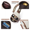 thumbnail image 3 of Bandolera CLUCI Sling de piel para mujer impermeable, 3 of 7