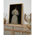 thumbnail image 5 of Drsoum 16x24in Vintage Canvas Wall Art Home Decor Medieval Lady Fashion Room Decor for Hallway Living Room - Natural Framed, 5 of 6