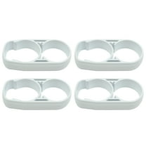 Makita 459354-6 White Crevice Nozzle Holder Replacement Tool Part for XLC03 XLC04 (4-Pack)