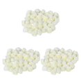 thumbnail image 2 of Advancent 500 pack/lote y artesanía propios arreglos florales únicos con estas cabezas de rosas DIY cabeza de rosa bolsa de bricolaje blanco Type1 NO1, 2 of 6