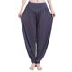 thumbnail image 2 of Wosthever Pantalones de yoga de cintura alta para mujer, bombachos sueltos para danza del vientre, pantalones de Tai Chi sólidos modales Uniforme atlético Gris XXL, 2 of 6