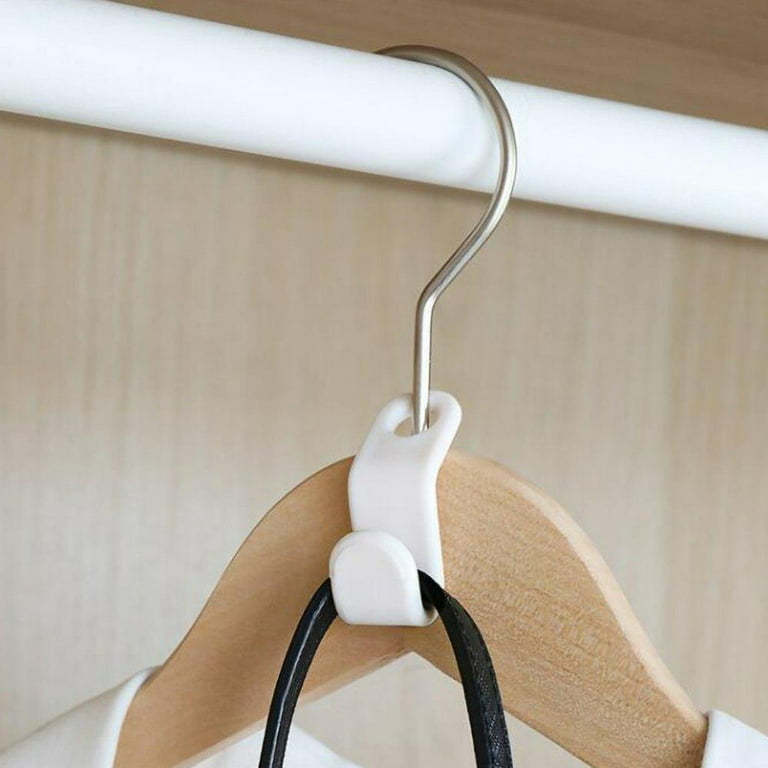 Clothes Hanger Connector Hooks Cascading Hangers Heavy Duty Space Saving