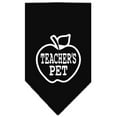 thumbnail image 3 of Pet and Dog Bandana Screen Printed, "Teachers Pet", 3 of 10