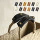 thumbnail image 4 of Jumpingount Accesorios de equipaje Mango de PU para liberar la manija de cuero antiestrangulación del bolso de presión de la mano Viajes, Equipaje y Accesorios Varios marrón amarillento, 4 of 6