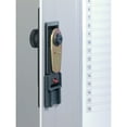 thumbnail image 5 of Durable Combination Locking Key Cabinet, 72-Key Tag Capacity, Brushed Aluminum, 5 of 6