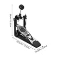 thumbnail image 2 of BESTYASH Metálico Para Pedal De Bombo Compatible Con Kit De Batería Y Batería Electrónica, 2 of 7