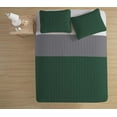 thumbnail image 6 of MHF Home Bruce Hunter Green/Grey Reversible Quilt Set Full/Queen, 6 of 6