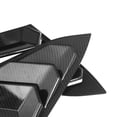 thumbnail image 4 of Empareje Las De Trasera Del Coche Cubierta Lateral De La Decoración De La Rejilla De La Tobera Para De Civ Negro 2 DYNWAVEMX Persianas de ventana Guarnición de tope lateral, 4 of 8