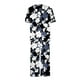 Lolmot Printing Round Neck Short Sleeve Sleepshirt et Pants Sets Loungewear Pajamas With Pockets pour les Femmes – image 2 sur 7
