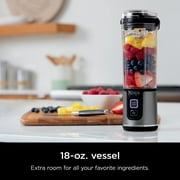 Ninja Blast 18 oz. Portable Blender with Leak Proof Lid and Easy Sip Spout, Black, BC151BK