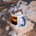 thumbnail image 5 of 3dRose, Burnt Orange Sky, 11oz Two-Tone Blue Mug, 5 of 7