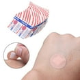 thumbnail image 5 of 100Pcs Adhesive Round Band Aid Wound Plaster First-Aid Circle Ring Bandage 22mm, 5 of 7