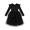 Black, variant on Arshiner Toddler Girls Tutu Dress Princess Tiered Tulle Long Sleeve Bowknot Birthday Party Dresses