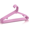 thumbnail image 7 of Utopia Home Plastic Hangers 50 Pack - Space Saving Clothes Hanger - Durable & Strong Closet Organizers and Storage with Built-in Strap Hooks - Essential for Shirts, Pants, Skirts & Coats (Pink), 7 of 7
