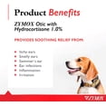 thumbnail image 2 of Zymox Otic Enzymatic Solution for Dogs and Cats to Soothe Ear Infections with 1% Hydrocortisone for Itch Relief, 1.25 oz / 37 ml, 2 of 8