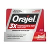 Orajel 3X Medicated Toothache & Gum Pain Gel, Immediate Pain Relief, Extra Strength, 0.42 oz