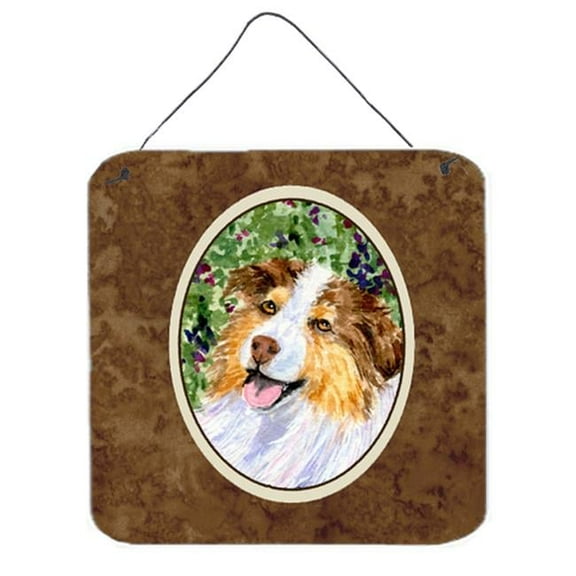 Australian Shepherd Aluminium Metal Wall Or Door Hanging Prints