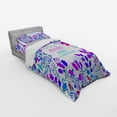 thumbnail image 2 of Ambesonne Christmas Bedding Set 3 Pcs, Blossoms Herbs, Twin, Multicolor, 2 of 2