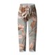 thumbnail image 4 of Pantalones de Verano de Pierna Ancha Moda Suelta Impresa Capris, Pantalones Casuales Cómodos de Piernas Anchas para Uso Al Aire Libre Y en el Hogar, 4 of 5