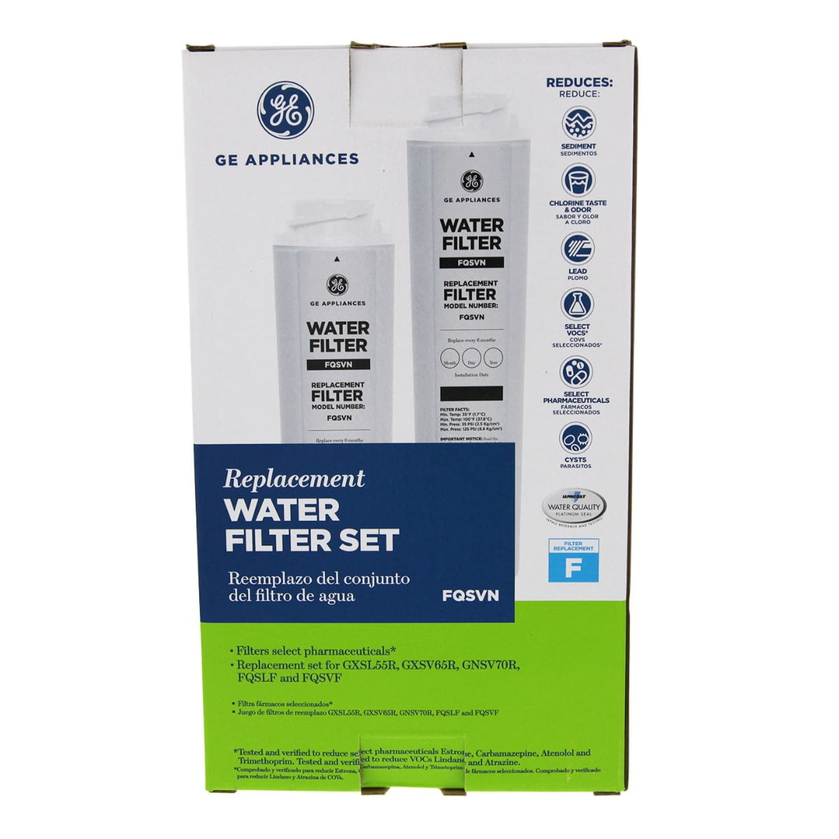 GE FQSVF Drinking Water System Replacement Filter Set