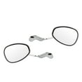 thumbnail image 1 of Pair of Retro Design Adjustable Angle Motorcycle Rearview Mirrors for , Ducati with 8mm and 10mm Installation Aperture, 1 of 8