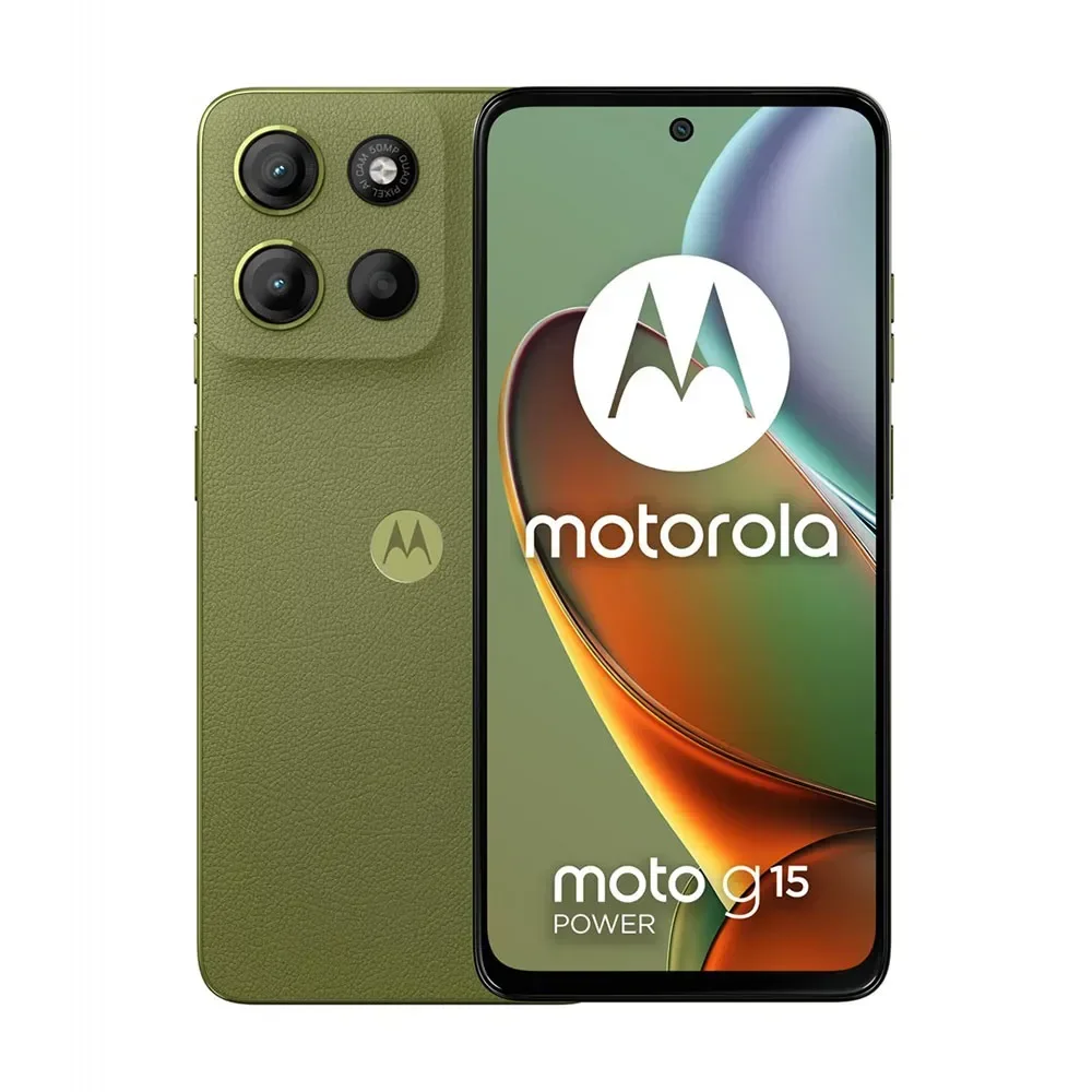Open Box Motorola Moto G15 Power 2025 (256GB + 8GB) | 6.72” Display 6000 mAh Battery | Dual SIM | GSM Unlocked | International Version (XT2521-5)