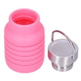 thumbnail image 1 of Botella de agua plegable, 500 ml de agua de silicona plegable Taza de agua de silicona Botella de agua de silicona construida para durar, 1 of 8