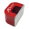 thumbnail image 4 of Imán Alnico en forma de herradura AOMAG, 9,07 kg, con soporte, rojo, 4 of 7