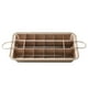 thumbnail image 1 of Molde para brownie con divisores, Molde para brownie cuadrado antiadherente con cortador 18 Utensilios para hornear brownie de acero al carbono precortados, Bandejas para hornear con rebanador incorp JAMW Sencillez, 1 of 5
