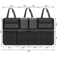 thumbnail image 2 of Organizador para maletero de coche, organizador para asiento trasero de coche con 8 bolsas de almacenamiento grandes, organizador de maletero para SUV, camión, furgoneta, tu experto en ahorro de espa, 2 of 5