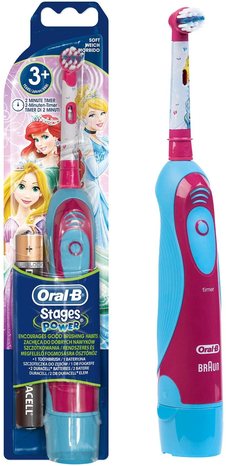Braun ORAL-B 4510K Stages Power Electric Toothbrush for Kids Disney Princess ] - Walmart.com