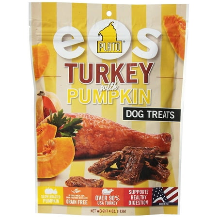 EOS Turkey and Pumpkin Dog Treats, 100% All Natural Ship from US..., By Plato Pet