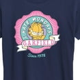 thumbnail image 3 of Garfield - I Hate Mondays Badge - Women's Short Sleeve Graphic T-Shirt, 3 of 5