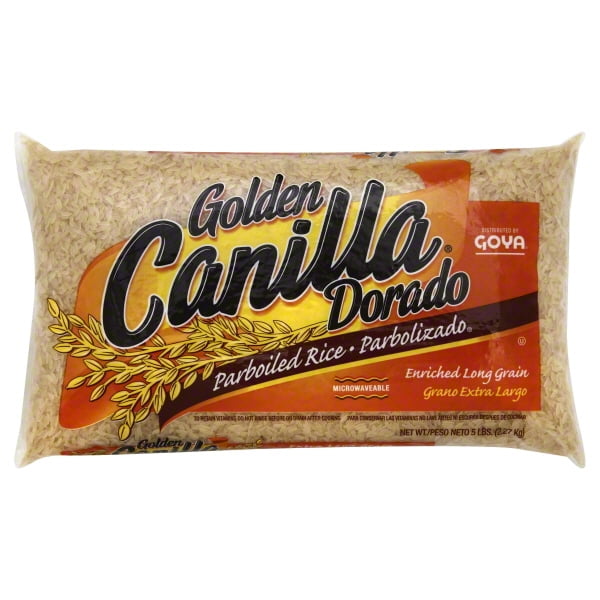 Goya Canilla Golden Parboiled Rice, 5 lb
