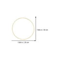 thumbnail image 7 of Raindrops Home Wreath Circle Golden Iron Elegant Style For Family 5Pcs 7.9In Diameter, 7 of 7