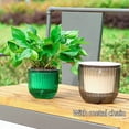 thumbnail image 6 of Hydroponic Flowerpot Hanging Plant Pot Soil Culture Vase Self Watering Planter Thickened Plastic Flower Pot Nordic Plant Baskets, 6 of 9