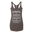 thumbnail image 2 of Wild Bobby Smooth As Tennessee Whiskey Women Tri-Blend Racerback Tank Top, 2 of 6