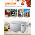 thumbnail image 6 of COMMERCIAL CHEF CHM7MS 0.7 Cu. Ft. Small Microwave with 10 Power Levels, New, 6 of 8