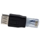 thumbnail image 4 of Adaptador de enchufe USB A hembra a RJ45 Ethernet macho nuevo como se muestra, 4 of 4