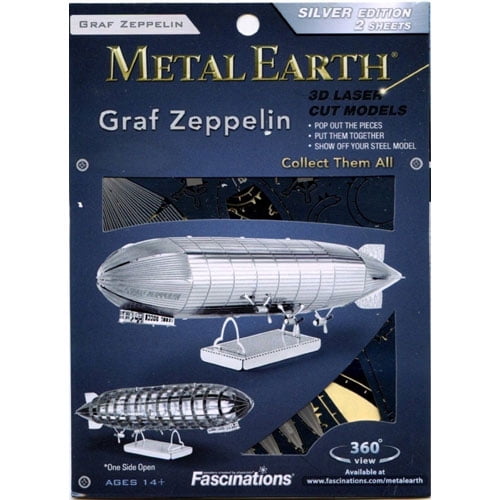 Metal Earth 3D: Graf Zeppelin Model (Silver Edition)