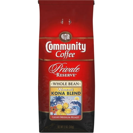 Community Private Reserve Hawaii Kona Blend Whole Bean Coffee, 12 oz