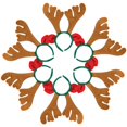 thumbnail image 2 of Max Fun Diademas Navideñas Con Astas De Reno, Diademas Para Decoración Navideña, Diademas Para Disfraces Para Fiestas Navideñas, Recuerdos Navideños, Fotomatón (Paquete De 8), 2 of 5