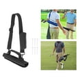 thumbnail image 4 of Golf Club Carry Bag with Ball Pouch Course Training Case Mini Carrier Black, 4 of 6