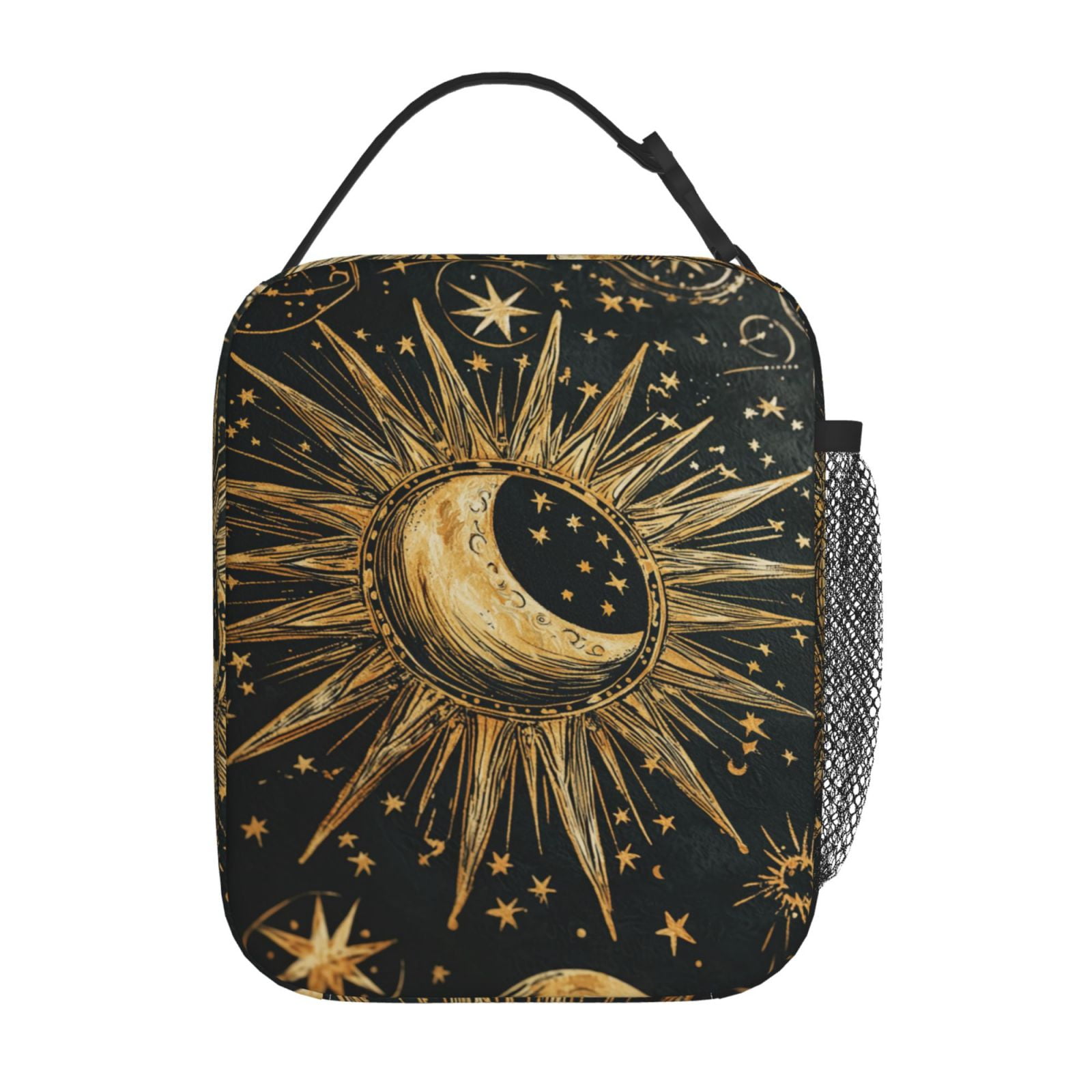 Celestial Lunch Box Reusable Portable Lunch Bag Tote Bag for Work Picnic Hiking