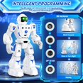 thumbnail image 4 of Robot de juguete BAZOLOTA para niños de 3 a 5 años con mando a distancia programable, 4 of 9