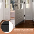 thumbnail image 6 of Uxcell Door Brush Sweeps H-shape Aluminum Alloy Holder Door Sweep for Bottom of Door Seal Garage Black 0.39" x 39.37", 6 of 7