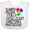 AA-White, variant on Inktastic Autism Awareness Acronym Boys or Girls Baby Bib