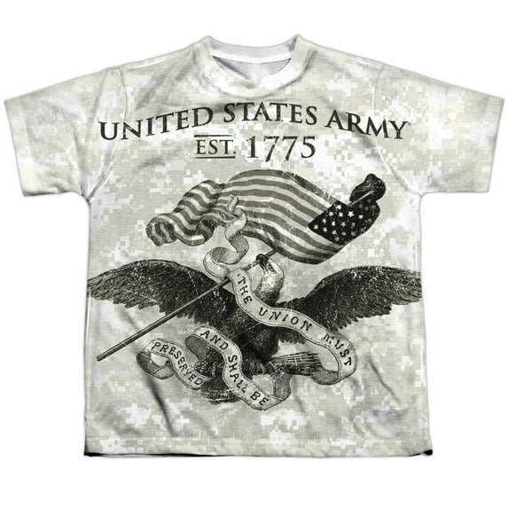U.S. Army Men's Union Sublimation T-shirt White