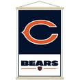 thumbnail image 1 of NFL Chicago Bears - Logo 21 Wall Poster, 22.375" x 34" Framed, 1 of 4