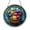Acrylic 3.5 Inch, variant on Colorful Yarn Ball Design Stained Glass Style Window Decor, Creative Hobby Hanging Art Panel